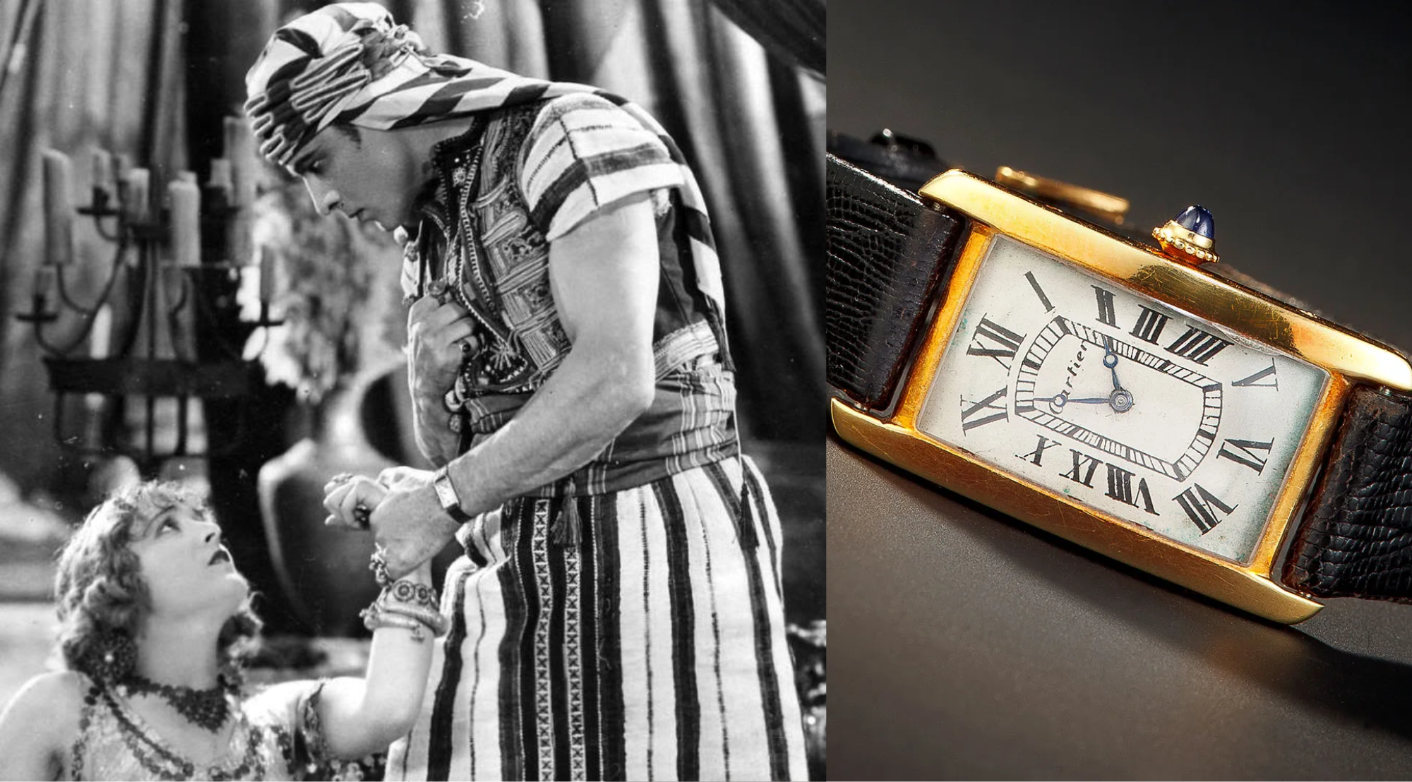 Rudolph Valentino et sa Tank