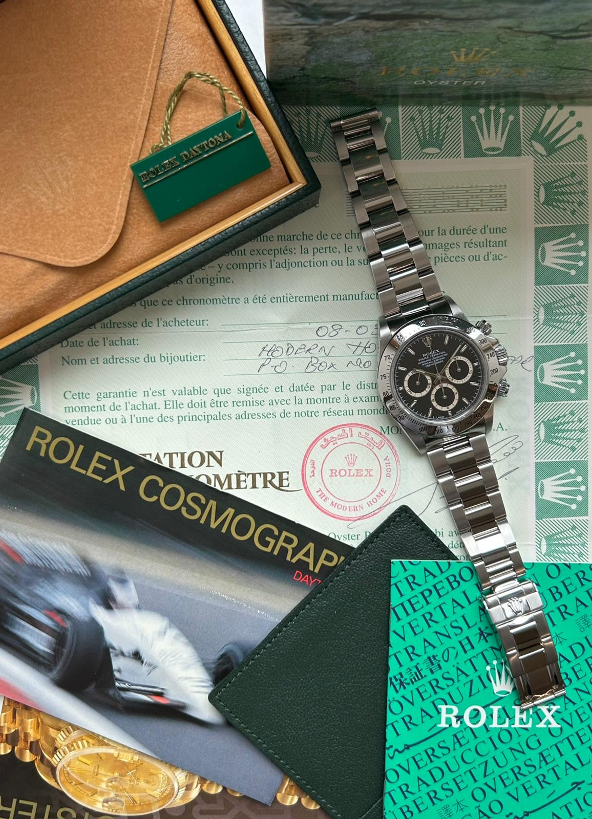 Rolex - Daytona Ref. 16520 - Mouvement Zenith El Primero