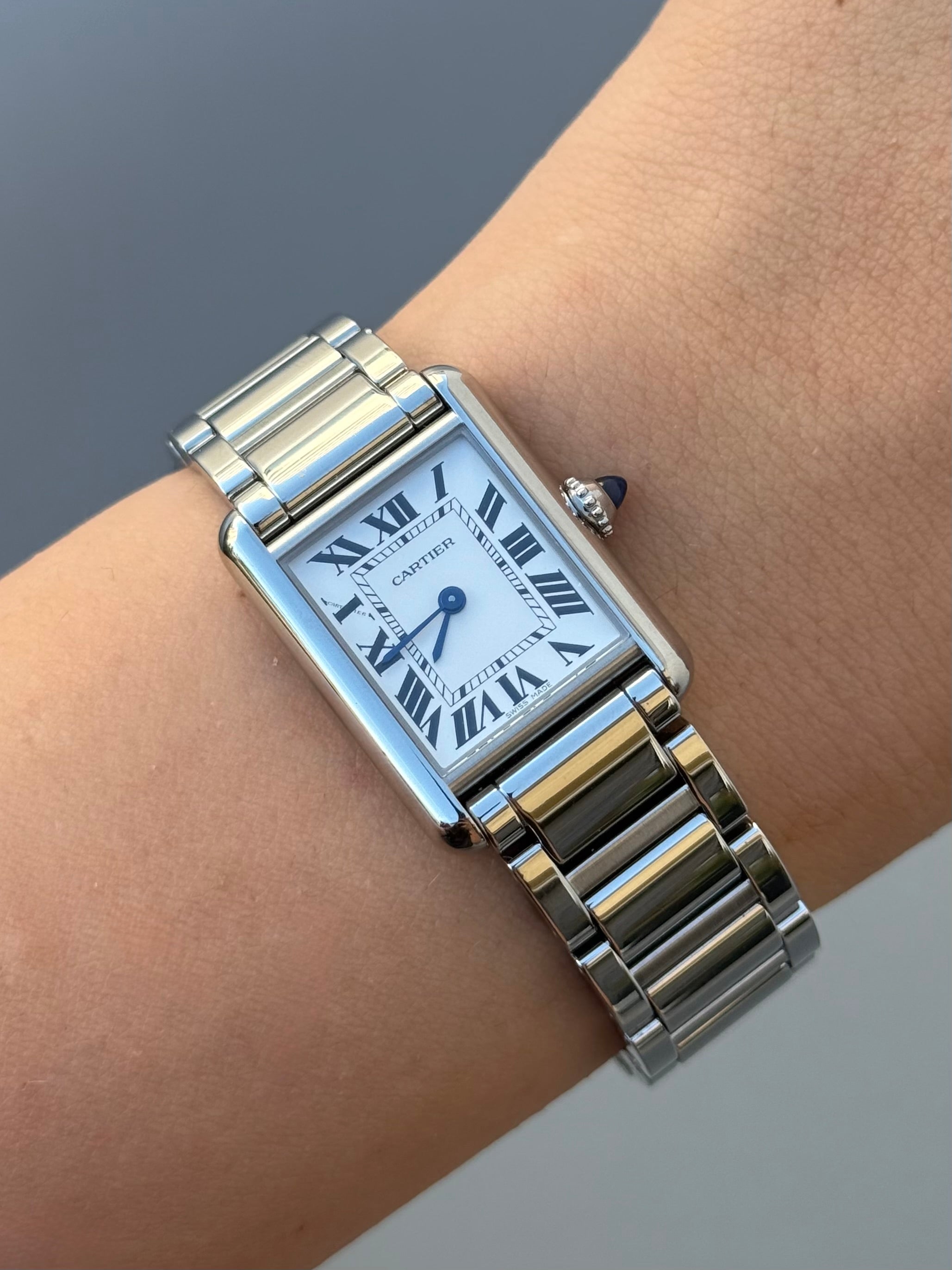 Cartier - Tank Acier