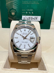 ROLEX DATEJUST 41 REF. 126300