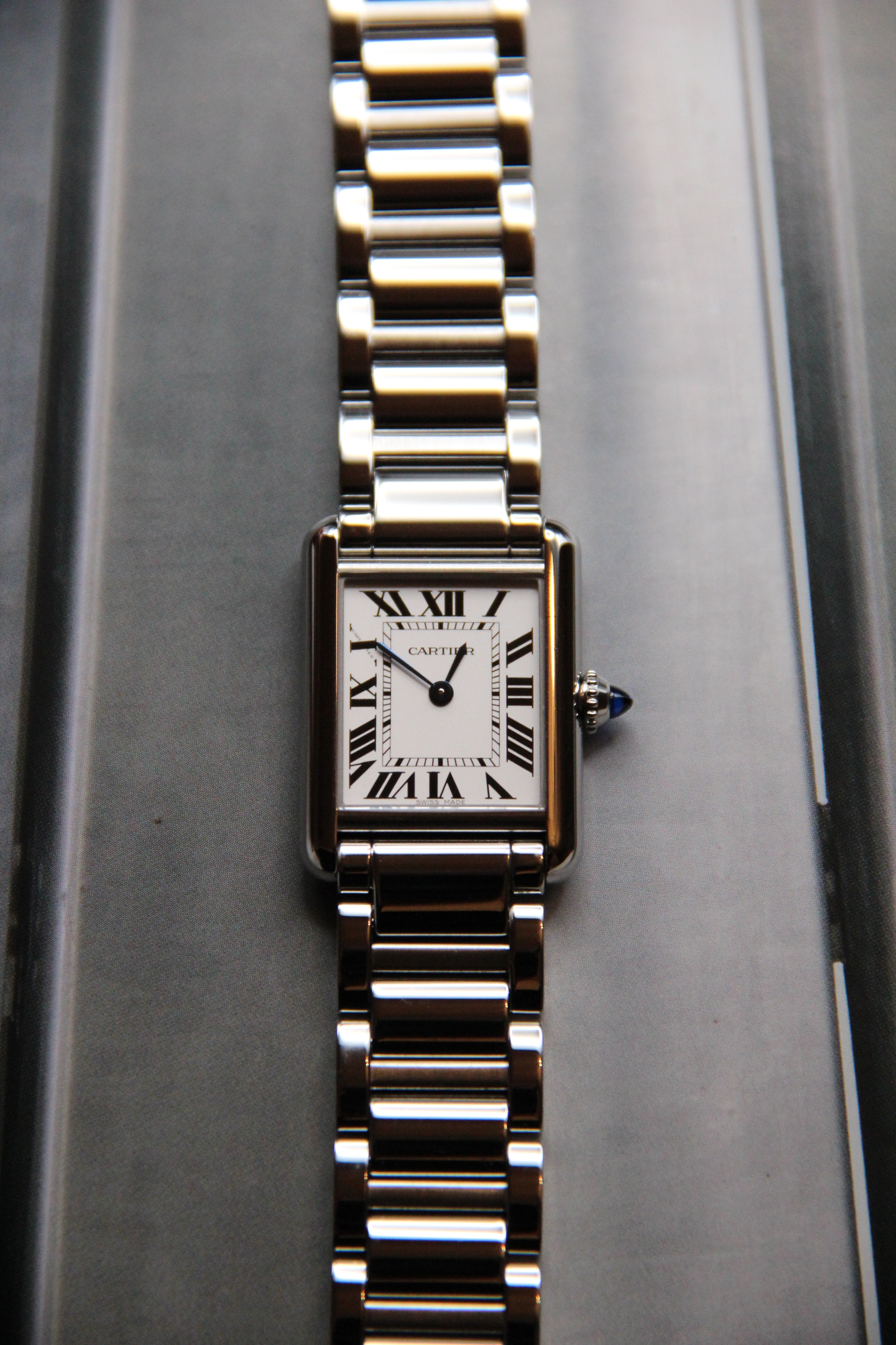 Cartier - Tank Acier