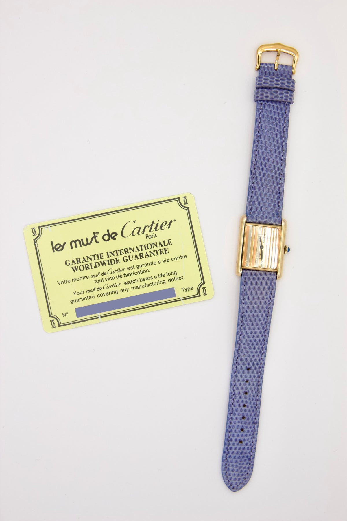 Cartier - Tank Must Trinity