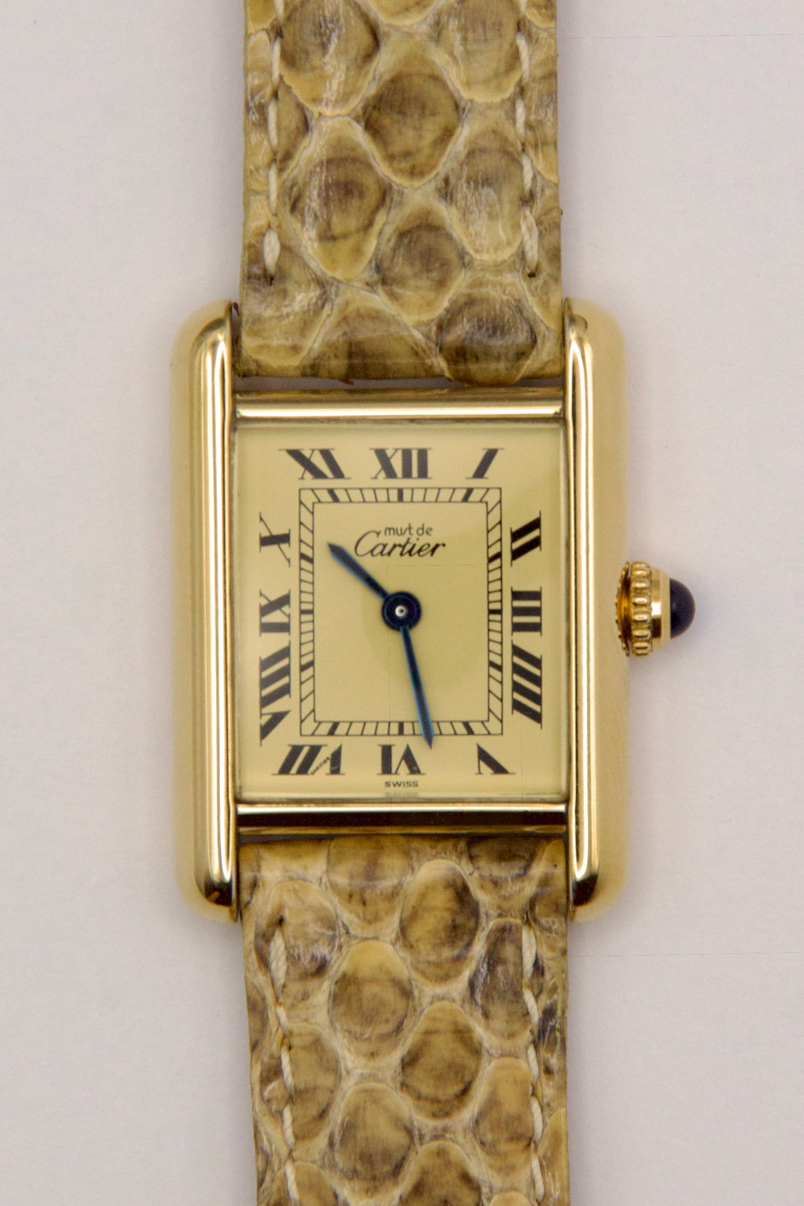 Cartier - Tank Must Petit modèle - Ref. 5057001