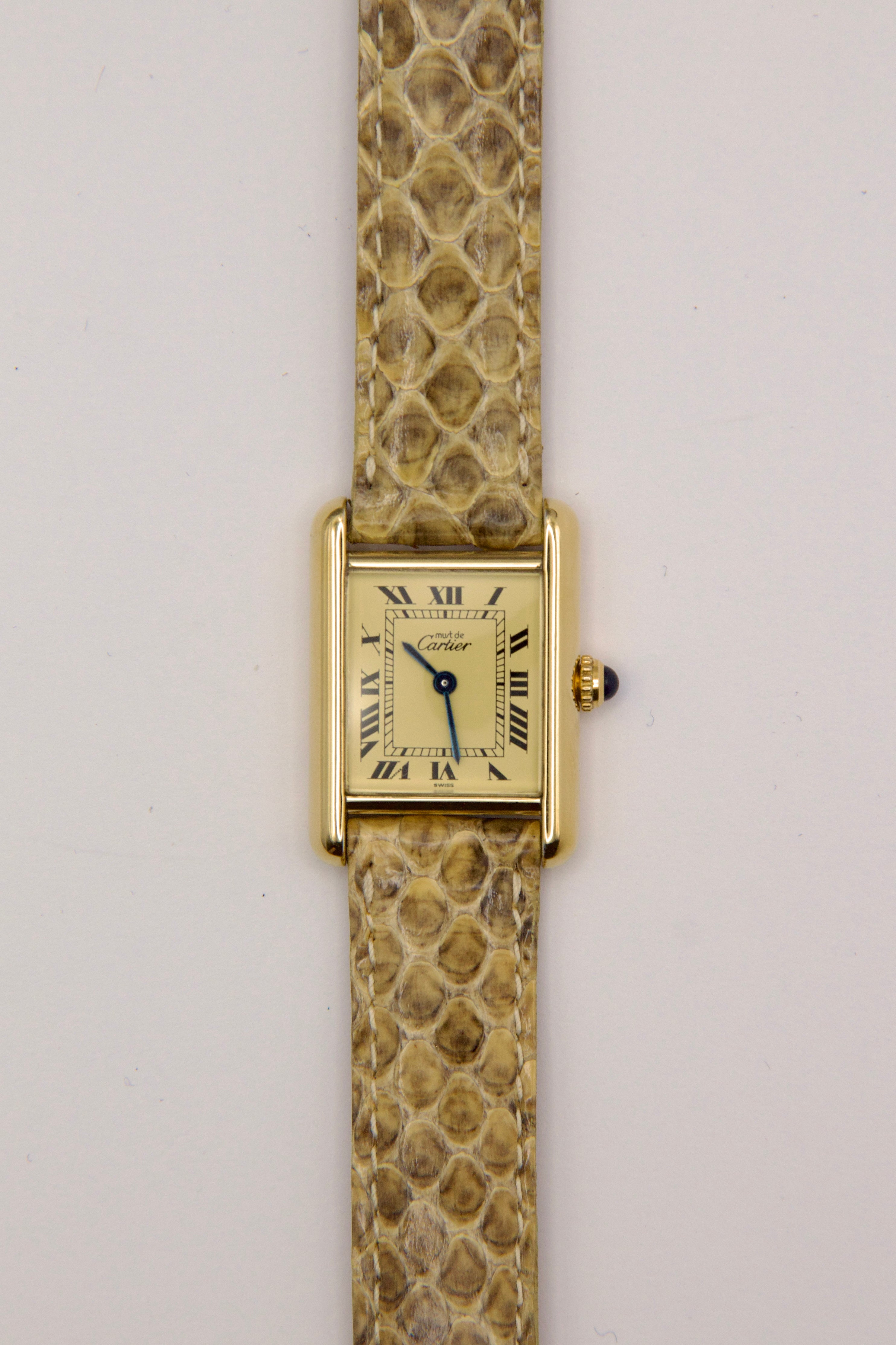 Cartier - Tank Must Petit modèle - Ref. 5057001