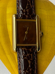 Cartier - Tank Must Cadran Wood