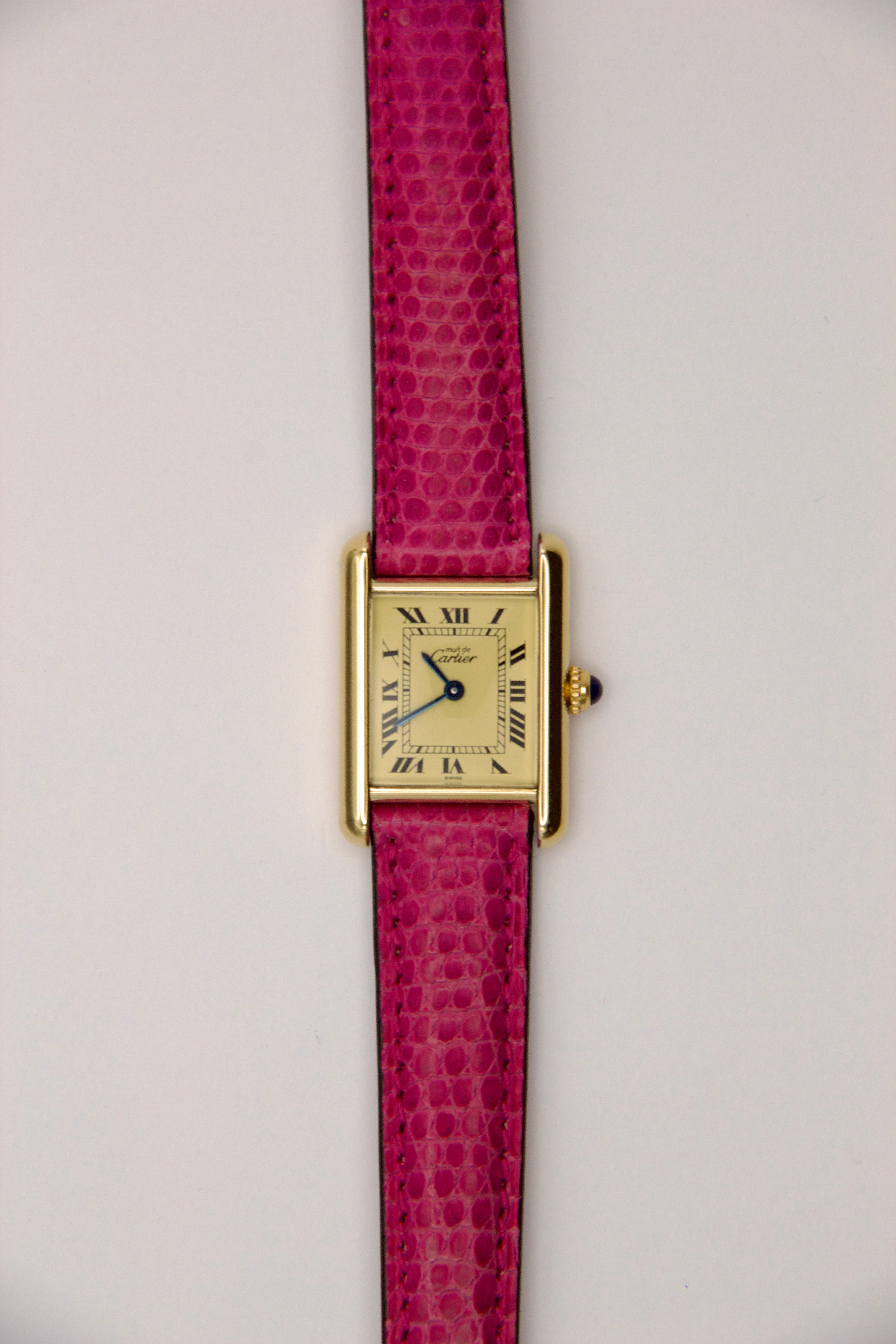Cartier - Tank Must Petit modèle - Ref. 5057001