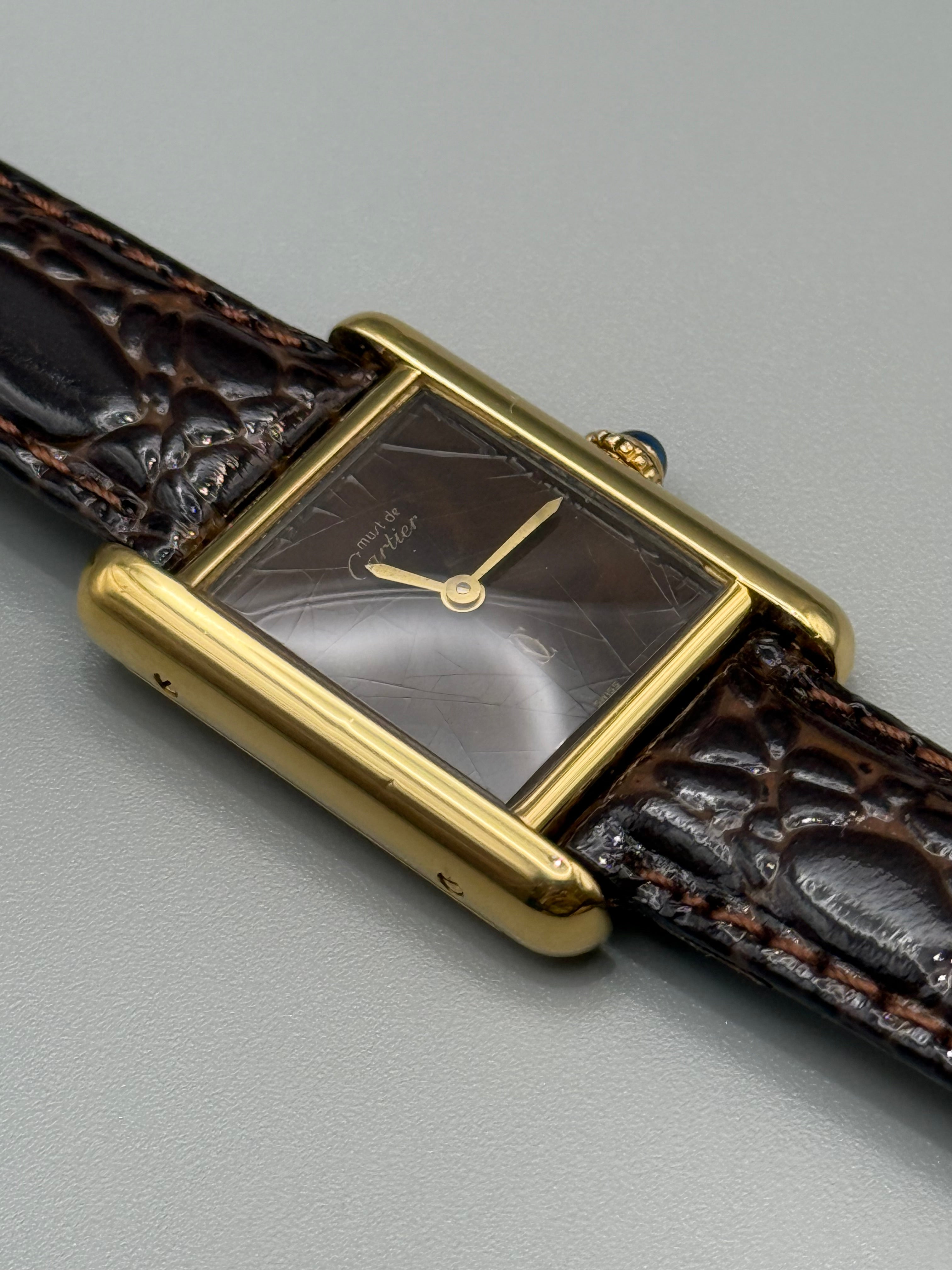 Cartier - Tank Must Cadran Wood