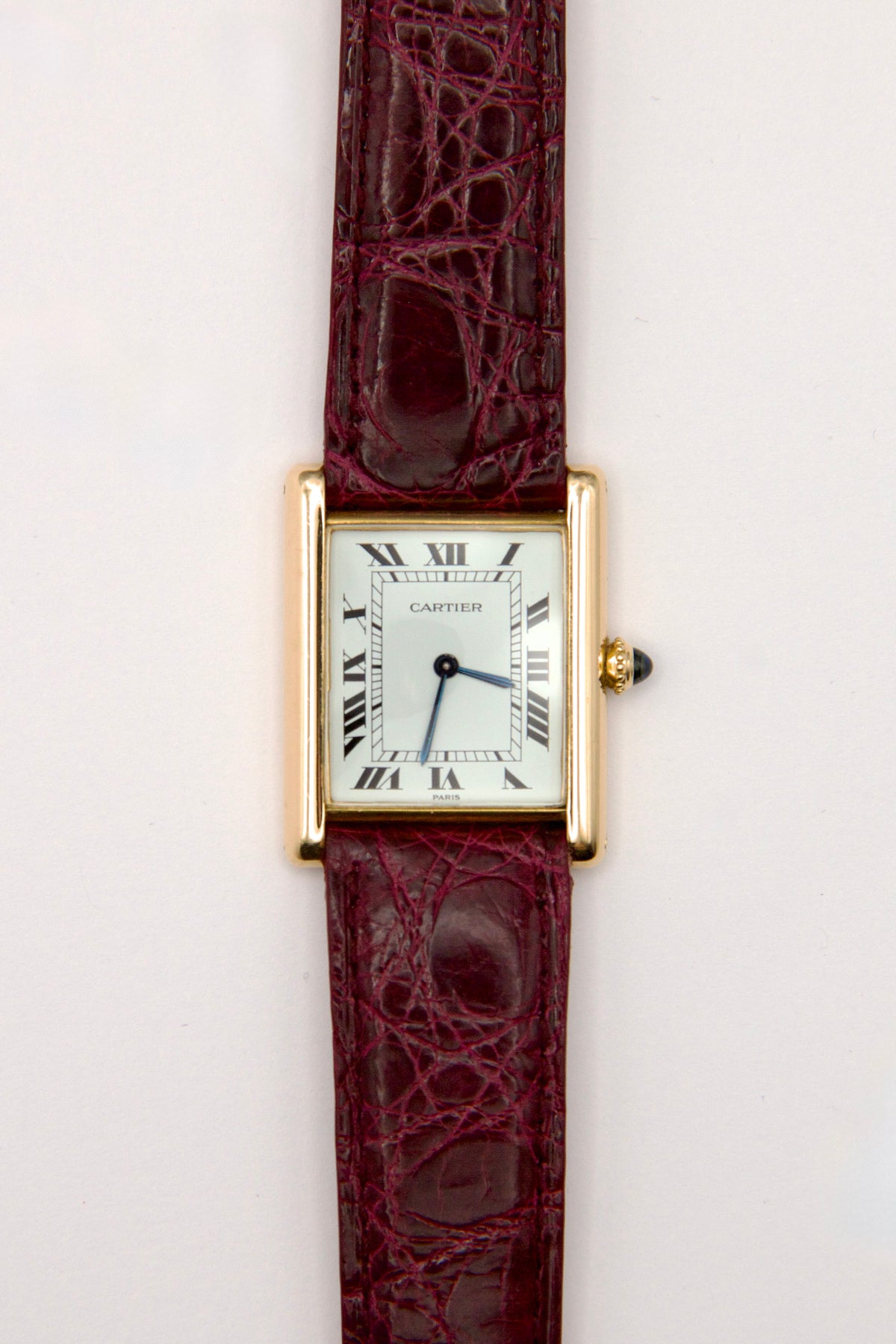 Cartier - Tank Louis Cartier, cadran signé Paris - Ref. 96019